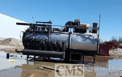 Unknown 12x70 Triple Pass Drum Rotary Drum Dryer with Gas Burner