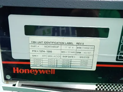 Used HONEYWELL ANALYTICS 18741000 Gas Monitors Ohio US | HGR 24 #755422