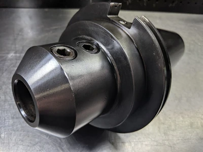 Parlec CAT60 1.25" Endmill Holder 4" Gage Projection C60-12EM4 (LOC2856A)