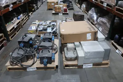 4 PALLETS OF ASSORTED ELETRICAL