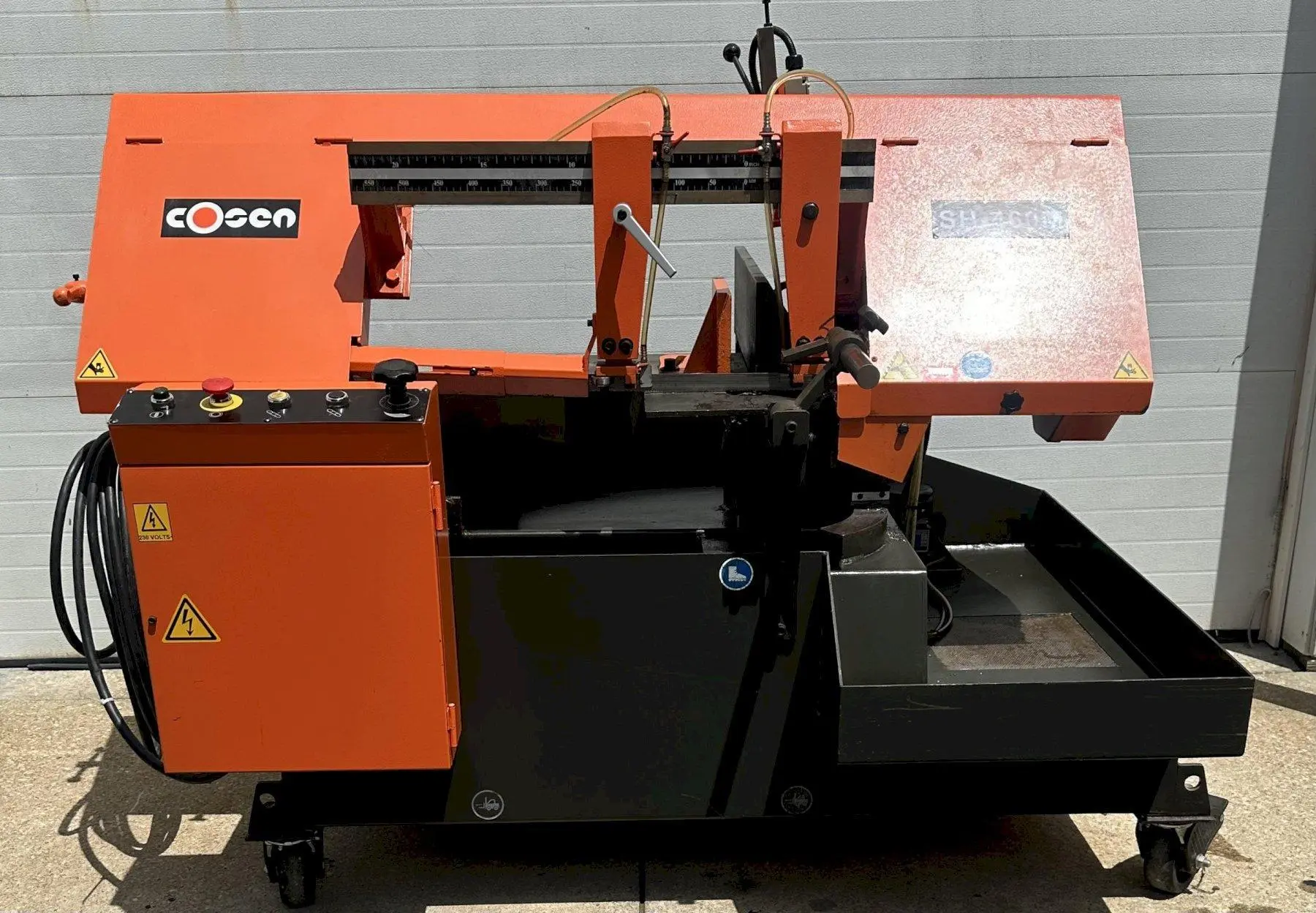 Used 2016 COSEN SH-460M Horizontal Band Saws Ohio US | Portage Packaging Systems, Inc. #1360733