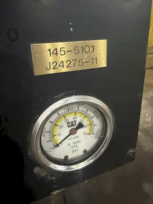 CAT CRIMPUTER HOSE CRIMPING & COUPLING PRESS , WITH TOOLING DIES & ENERPAC HYDRUALIC UNIT: YOBRO #24865
