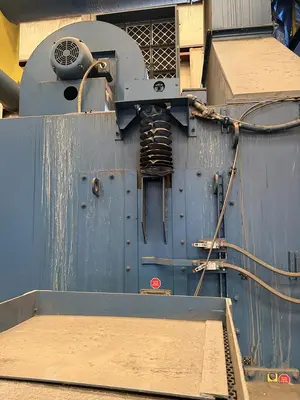 New | in-Stock 2008 BLASTEC 10' PLATE Roller Conveyor Shot Blaster Pennsylvania US | Shot Blasting Equipment #1292197