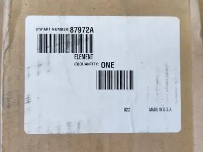 Power Steering Filter Element 87972A