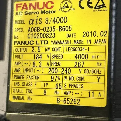 Used FANUC A06B-0235-B605 Industrial Controls Ohio US | Surplus Asset Holdings #1242183