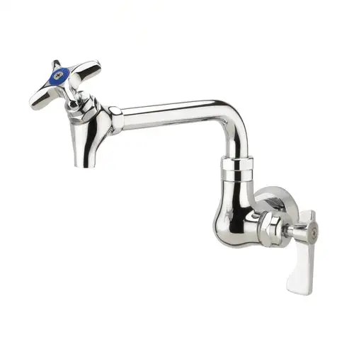Krowne 16-178L Splash Mount Pot Filler Faucet w/ 6" Swing Nozzle