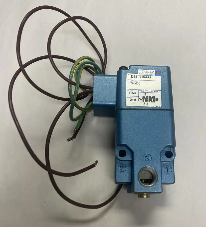 New | in-Stock MAC VALVES 225B-781NAAA Solenoid Valves Ohio US | Surplus Asset Holdings #1238560