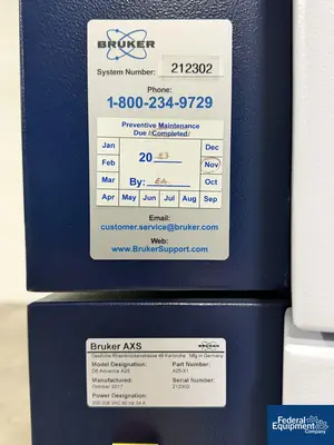 Bruker Bruker D8 Advance Series II XRD X-Ray Diffractometer