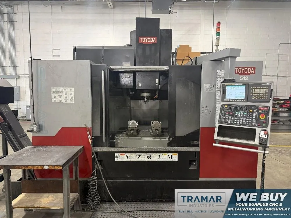 Used 2012 TOYODA FV1165 Vertical Machining Centers Ohio US | HGR 24 #1175387