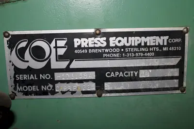 USED COE CPPS-PO-225