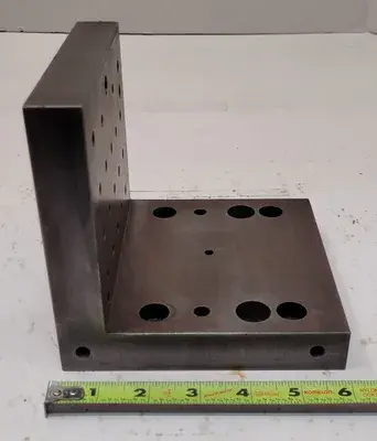 RIGHT ANGLE PLATE - 6X6X6X1