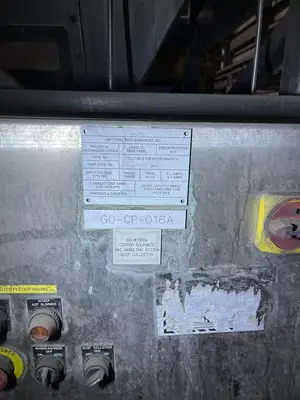 Stainless Steel Bulk Super Sack Bag Unloader w/ Dust Collector & Push Control