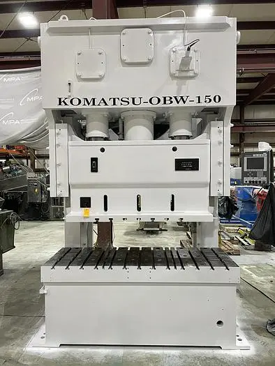 Used 1997 KOMATSU OBW150-3 Gap Frame (OBS) Presses Michigan US | Midwest Press and Automation #560513