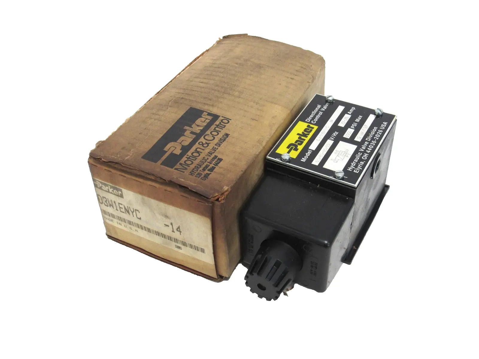 NEW PARKER D3W1ENYC-14 SOLENOID VALVE D3W1ENYC14