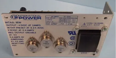 QTY. 1. POWER-ONE DC POWER SUPPLY P/N: 5000753 5VD...