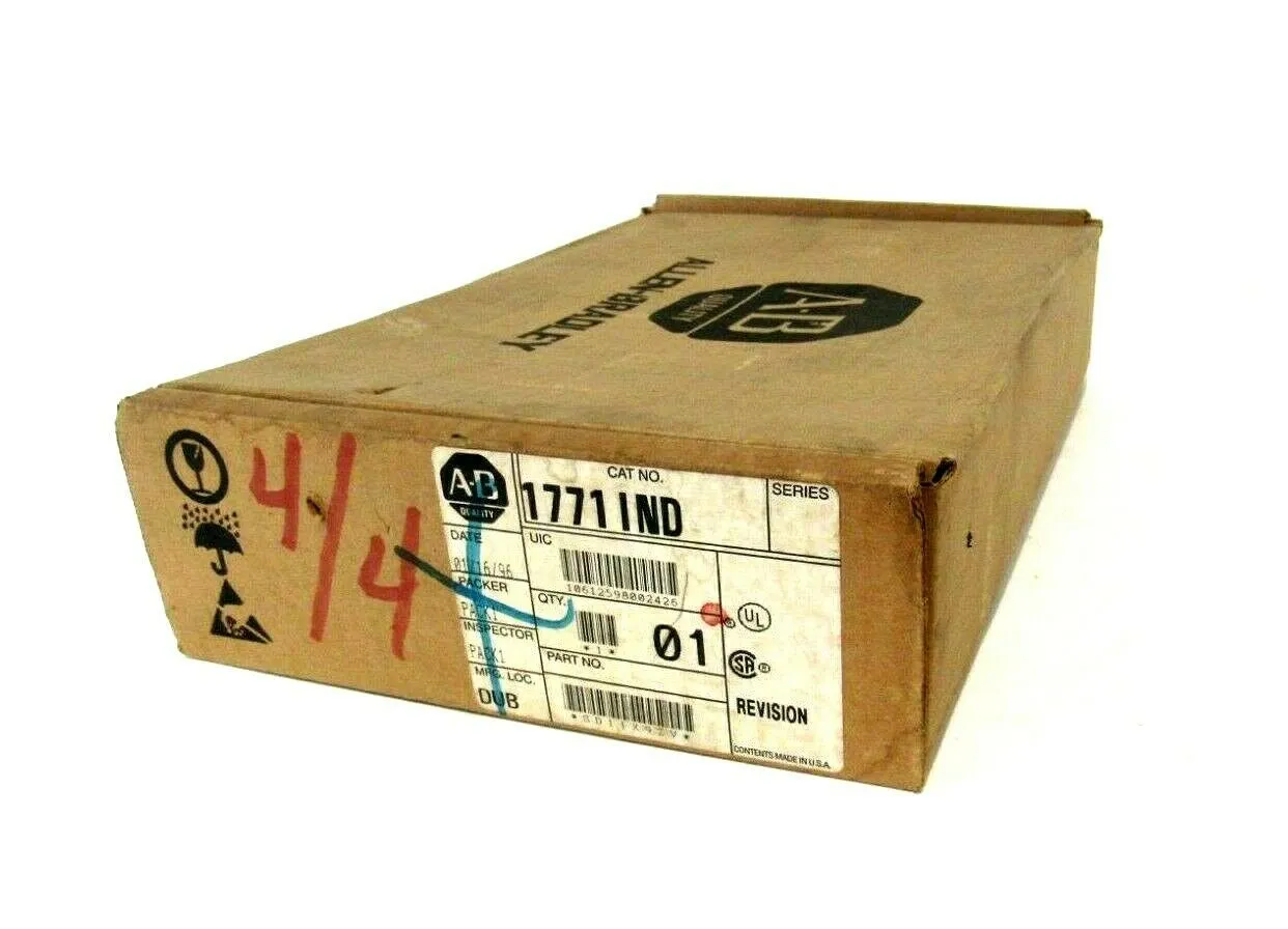 NEW SEALED ALLEN BRADLEY 1771-IND INPUT MODULE 1771IND
