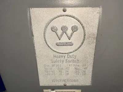 Used WESTINGHOUSE HF262 Disconnects Ohio US | HGR 24 #1505806