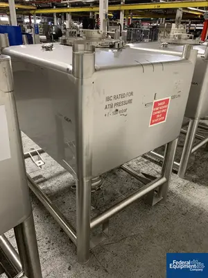 USED GEA 1,350 Liter GEA Buck Systems Tote, model 13373-A02