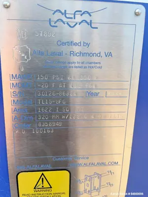 Used ALFA LAVAL TL15-BFG Heat Exchangers Illinois US | Aaron Equipment #1454439