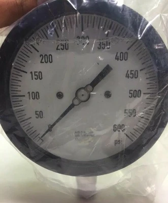 New! Pressure Gauge 36JV47 0-600 PSI *Fast Shipping* Warranty!