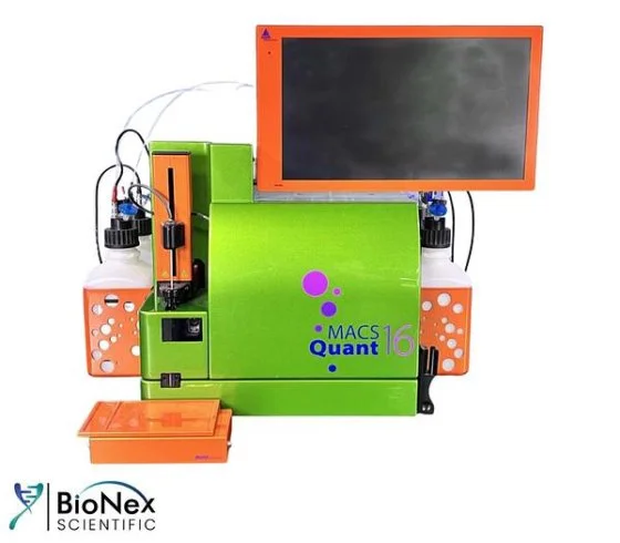 Used MILTENYI BIOTEC MACSQUANT 16 Cell Analysis New Jersey US | Bionex Scientific LLC #800439