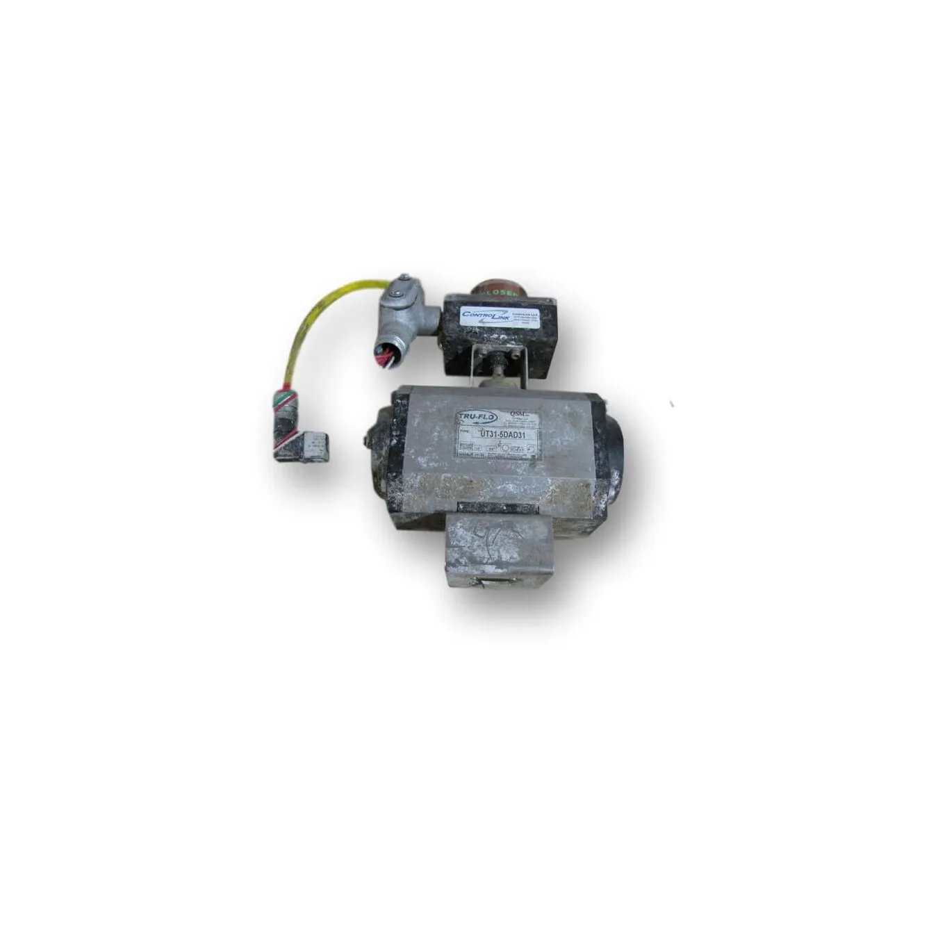USED QSM INC. TRU-FLO ELECTRONIC ACTUATOR - TYPE UT31-5DAD31
