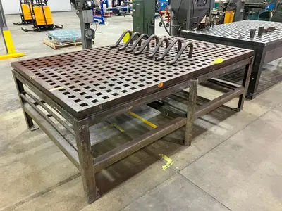 Used _UNKNOWN_ _UNKNOWN_ Welding Tables Minnesota US | Myron Bowling Auctioneers Inc #1541927