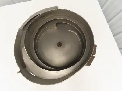 Vibratory Bowl Feeder Small Parts Sorter 12" Dia Right Hand Discharge