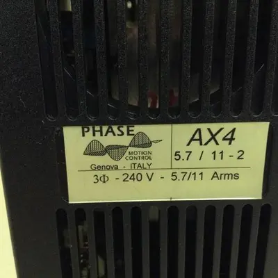 USED PHASE MOTION CONTROL AX4 AX-4