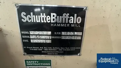 USED SCHUTTE BUFFALO MP75