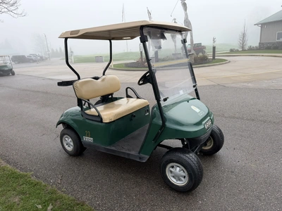 (1) 2015 E-Z-Go golf cart with a Kawasaki gas engine, does not include Club canopy, ball cover, club...