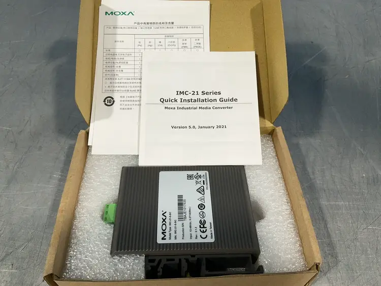 Used MOXA IMC21SSC Misc Networking Equipment Ohio US | HGR 24 #1478137
