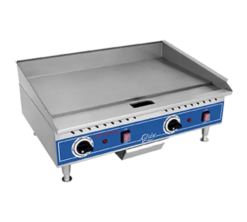 Globe PG24E 24" Electric Griddle w/ Thermostatic Controls - 3/8" Steel Plate, 208-240v/1ph
