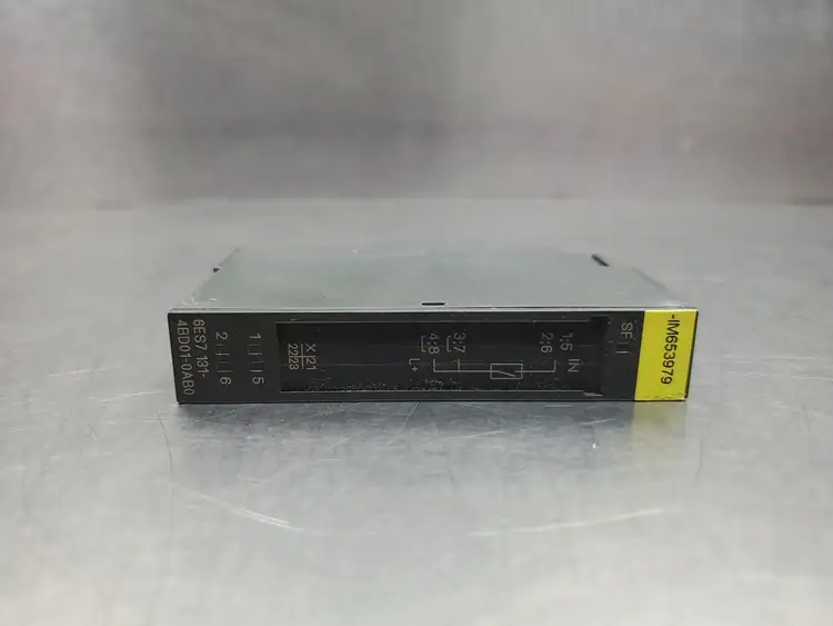 Used Siemens 6ES7131-4BD01-0AB0 SIMATIC S7 Digital Input Module PLC Input & Output | Palmetto Automation #1150705