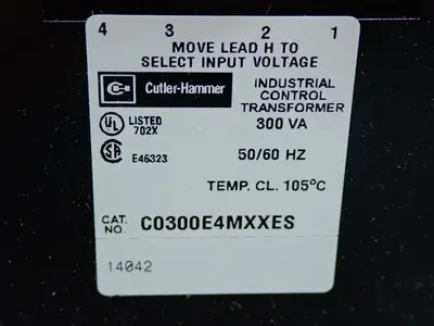 New | in-Stock CUTLERHAMMER C0300E4MXXES Transformers | HGR 24 #736795