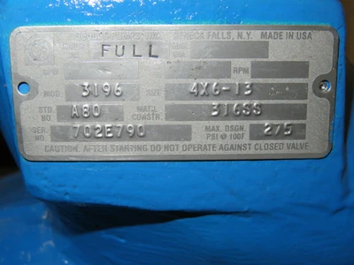 USED Goulds 3196 MTX