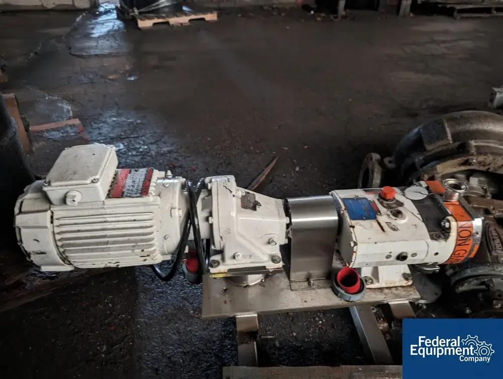USED Alfa Laval Alfa Laval Flow rotary lobe pump, model SRU-2