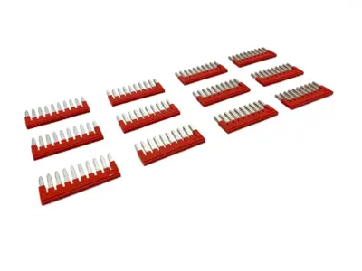 New | in-Stock Phoenix Contact Plug-In Bridge 10-Pos 23mm Length 3030213 LOT OF 10 Bus Bars & Plugs Michigan US | Maverick Industrial Sales #1390744