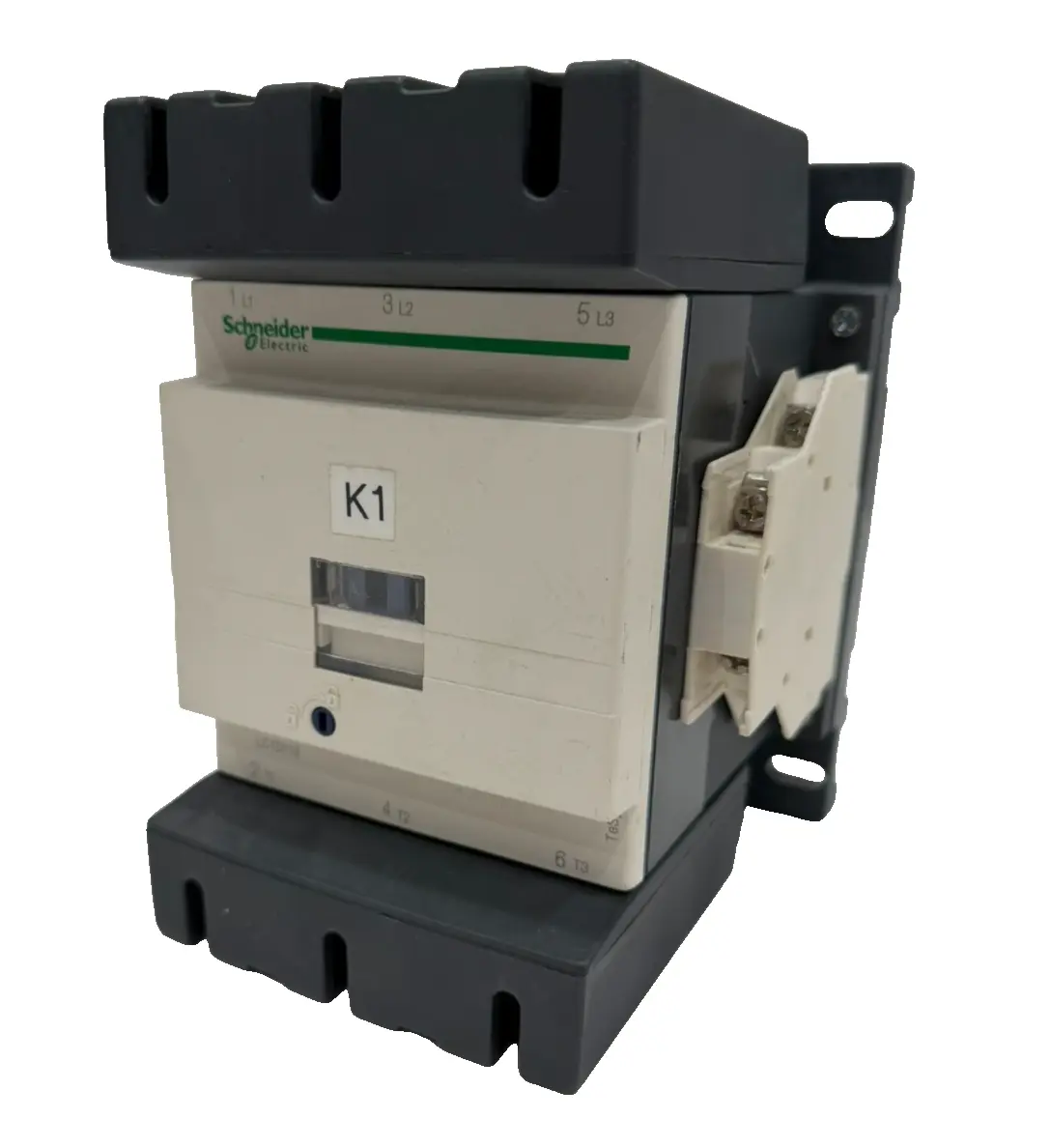 USED SCHNEIDER ELECTRIC LC1D115 CONTACTOR LX1D8F7 110V 50/60HZ COIL