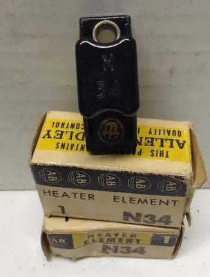 New | in-Stock ALLEN-BRADLEY N34, N21, N42 Heaters | Surplus Asset Holdings #1227650