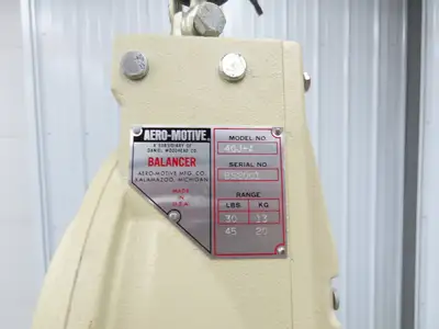 Aero-Motive 40J-A Heavy-Duty Tool Balancer Weight Range 30-45 lbs