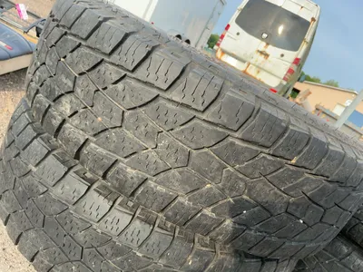 (4) Used Hercules Terra Trac ATII Size 245/75R17 Tires, Dated 2019