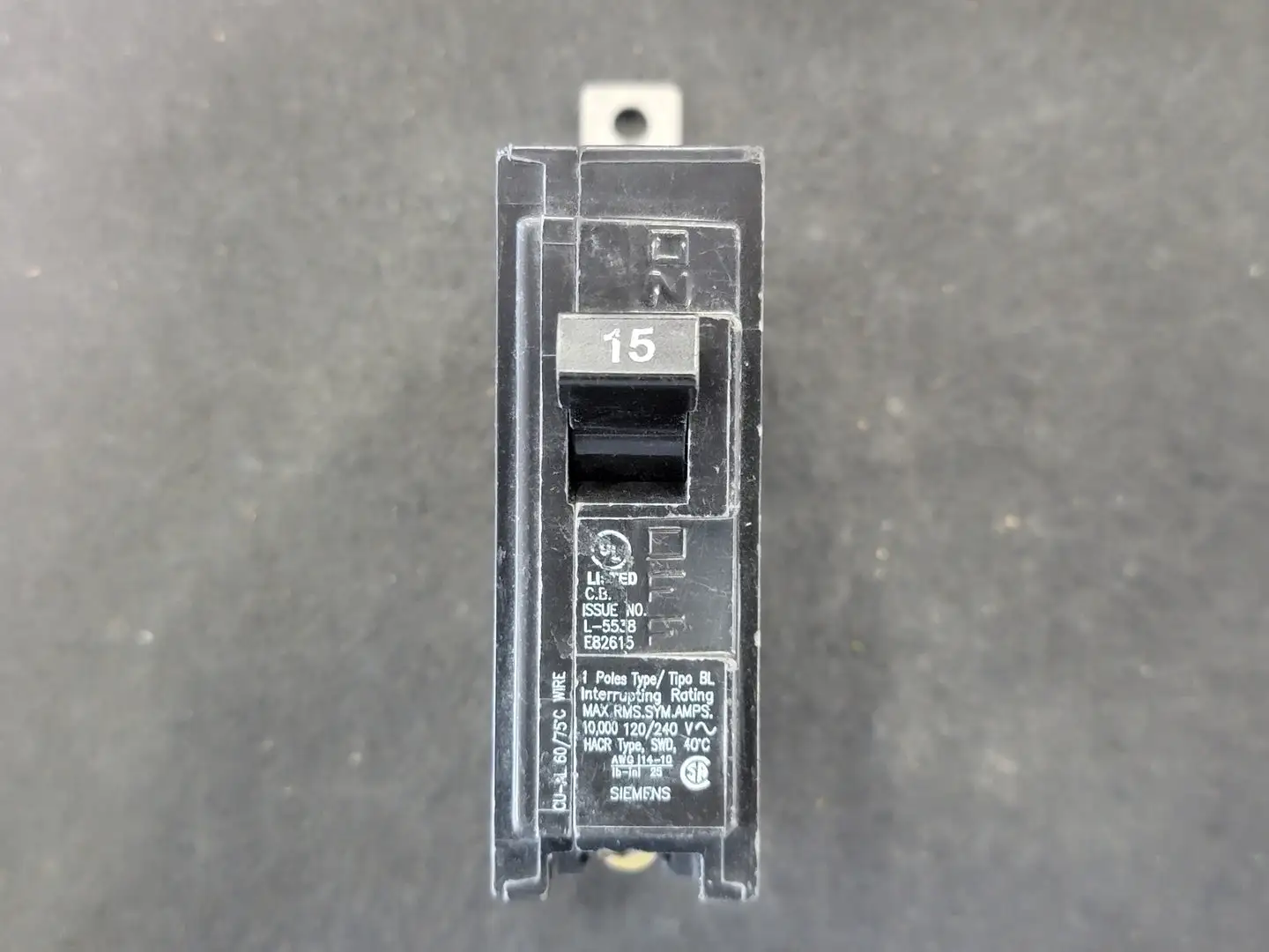 Used SIEMENS B115 Switchgears British Columbia CA | Lenmark #243648