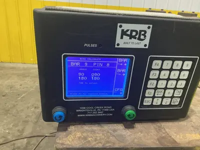 2.125" DIAMETER KRB MODEL #18M ELECTRO MECHANICAL ROTARY REBAR BENDER : YOBRO #25147