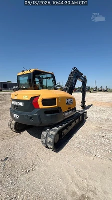 Used 2025 HYUNDAI HX85A Crawler Excavators Texas US | National Equipment Dealers #1422232