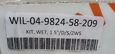 Wilden WIL-04-9804-56-209 WET KIT 1.5''/C/M/ZSS Loc6D5