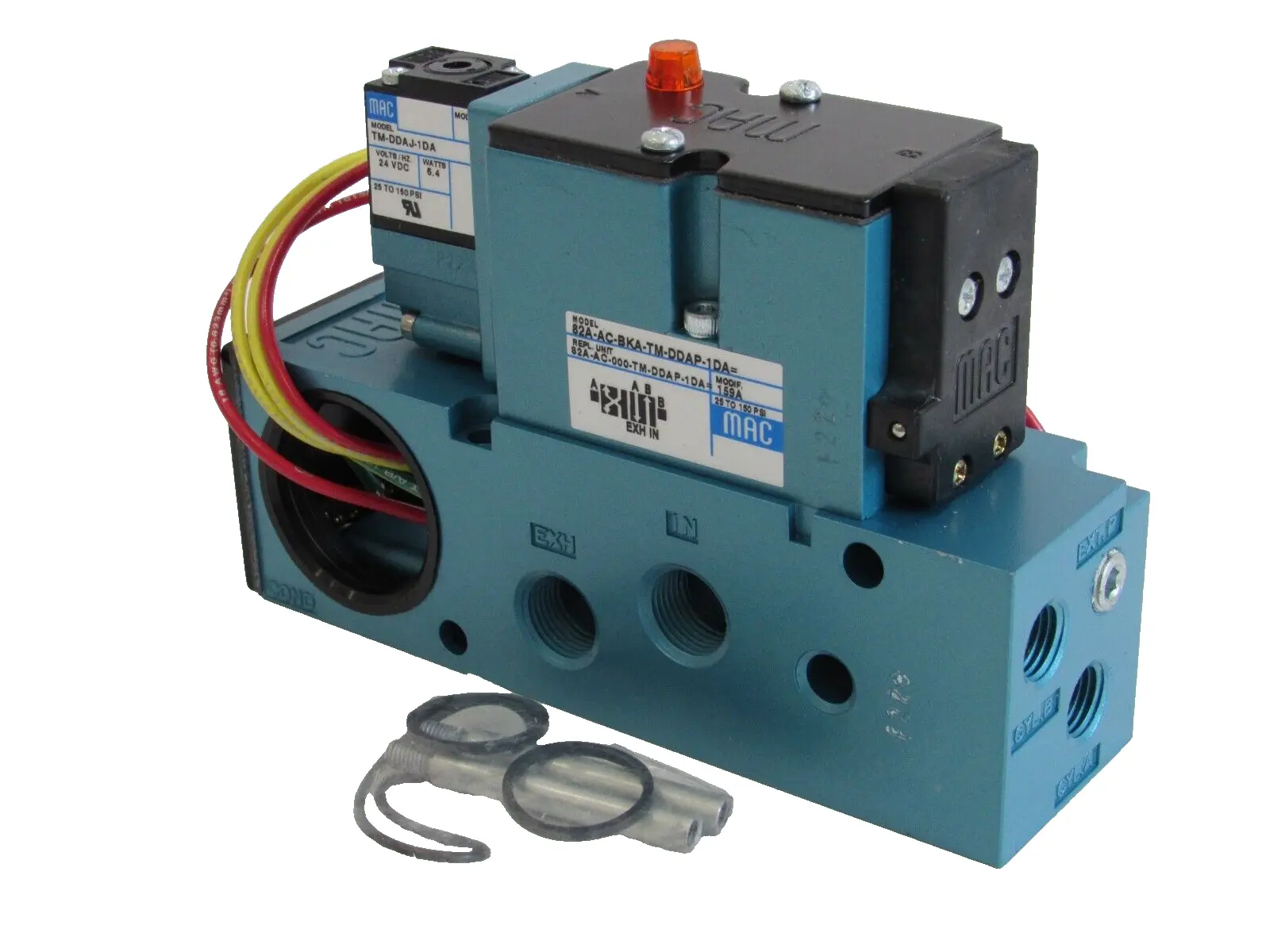 NEW MAC VALVES 82A-AC-BKA-TM-DDAP-1DA SOLENOID VALVE 82AACBKATMDDAP1DA