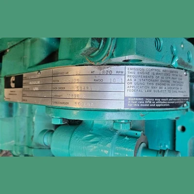 USED 2005 CUMMINS ONAN 250GEBC