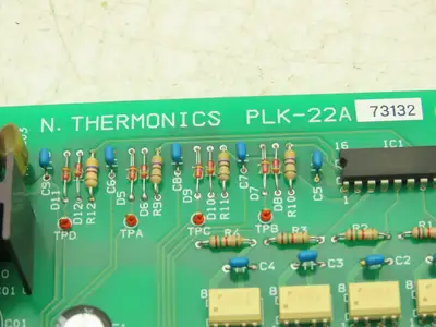 N Thermonics PLK-22A Printed Circuit Control Board PCB Card