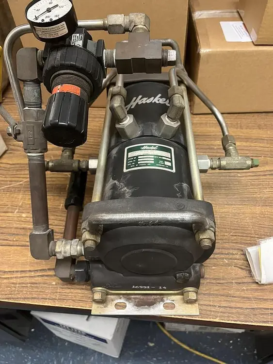 Used HASKELL _UNKNOWN_ High Pressure Air Compressors Ohio US | Surplus Asset Holdings #1226039